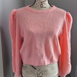 NWT Womens medium pink sweater